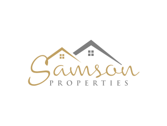 Samson Properties logo design by Artomoro