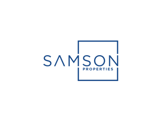 Samson Properties logo design by Artomoro