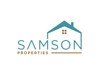 Samson Properties logo design by Artomoro