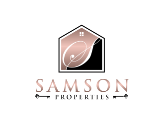 Samson Properties logo design by GassPoll