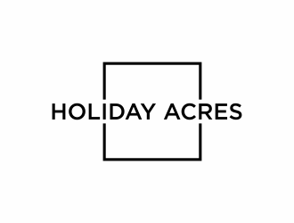 Holiday Acres logo design by hopee