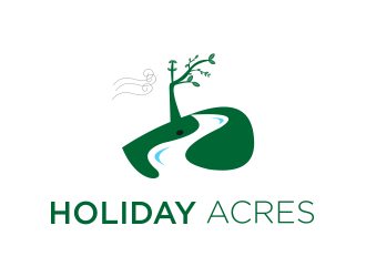 Holiday Acres logo design by bomie