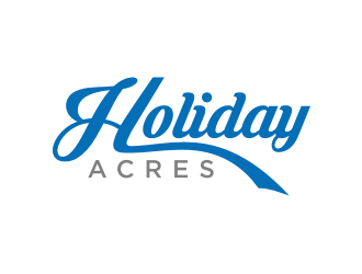 Holiday Acres logo design by puthreeone