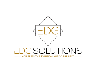 Edg Solutions logo design by ingepro