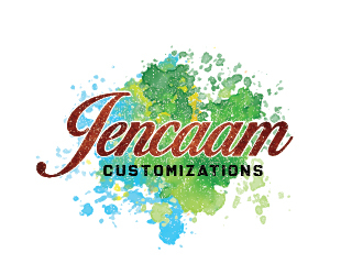 Jencaam logo design by keptgoing