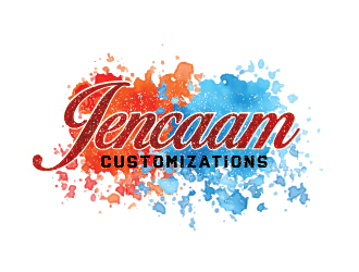 Jencaam logo design by keptgoing