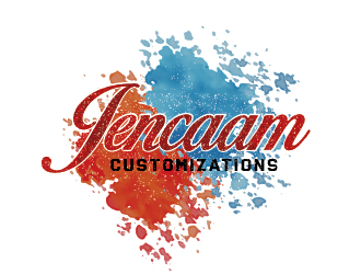 Jencaam logo design by keptgoing