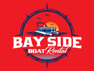 Bay Side Boat Rental  logo design by Suvendu