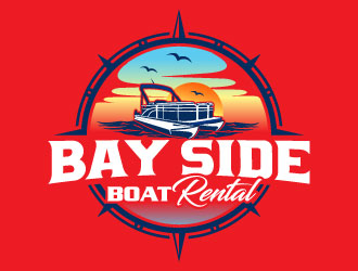 Bay Side Boat Rental  logo design by Suvendu