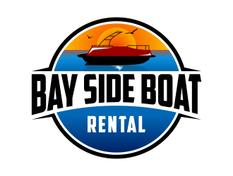 Bay Side Boat Rental  logo design by Kruger