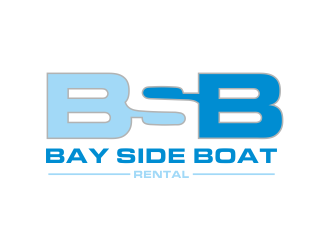 Bay Side Boat Rental  logo design by Greenlight