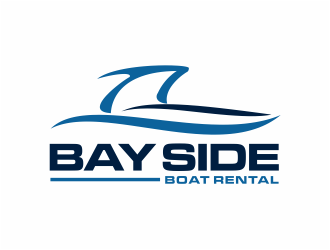 Bay Side Boat Rental  logo design by mutafailan