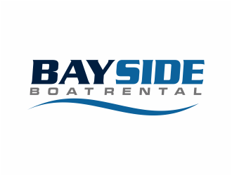 Bay Side Boat Rental  logo design by mutafailan