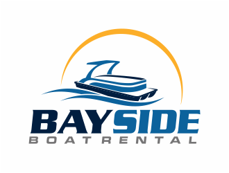 Bay Side Boat Rental  logo design by mutafailan