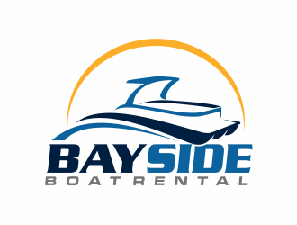 Bay Side Boat Rental  logo design by mutafailan