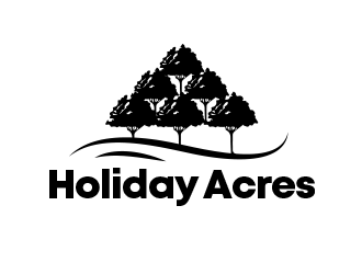 Holiday Acres logo design by BeDesign