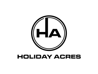 Holiday Acres logo design by GassPoll