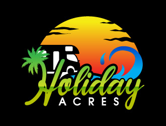 Holiday Acres logo design by Suvendu