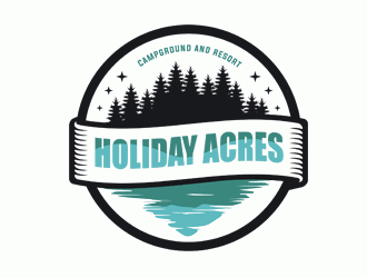 Holiday Acres logo design by DonyDesign