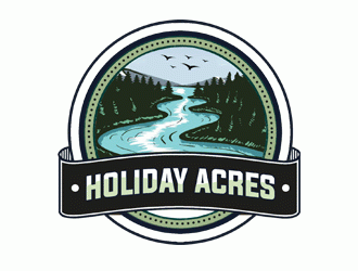 Holiday Acres logo design by DonyDesign