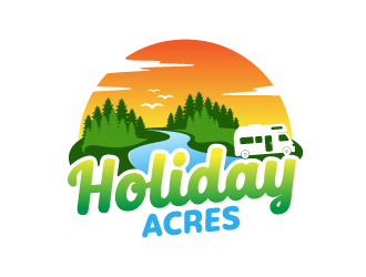 Holiday Acres logo design by Andri