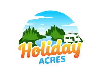 Holiday Acres logo design by Andri