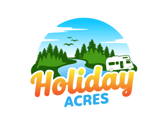 Holiday Acres logo design by Andri