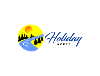 Holiday Acres logo design by HENDY