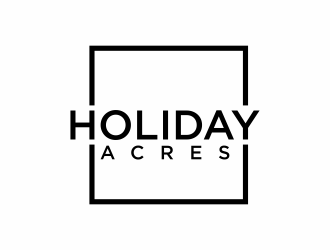 Holiday Acres logo design by andayani*