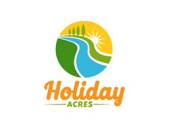 Holiday Acres logo design by Andri