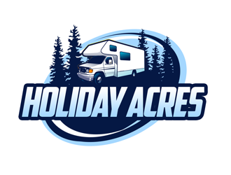 Holiday Acres logo design by kunejo