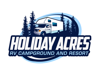 Holiday Acres logo design by kunejo