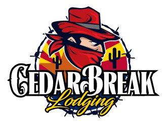 Cedar Break Lodging logo design by AamirKhan