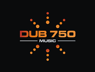 DUB 750 Music logo design by EkoBooM