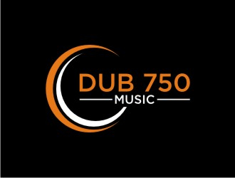 DUB 750 Music logo design by sabyan