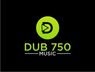 DUB 750 Music logo design by sabyan