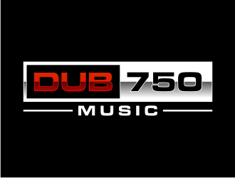 DUB 750 Music logo design by puthreeone