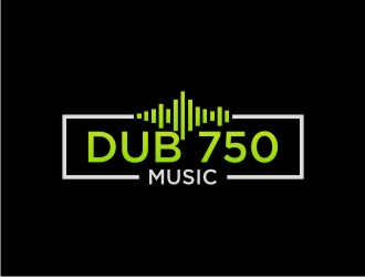 DUB 750 Music logo design by sabyan