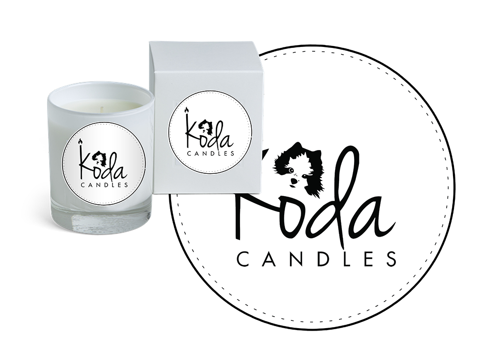 Koda Candles logo design by 3Dlogos