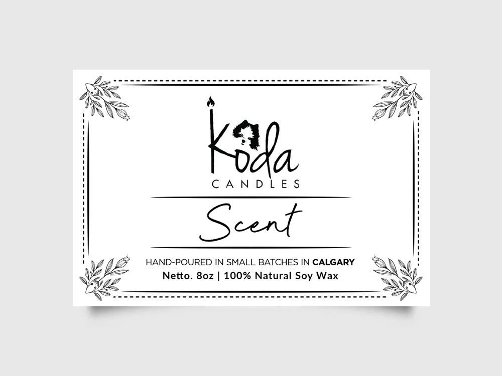 Koda Candles logo design by Realistis