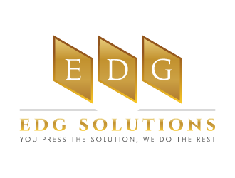 Edg Solutions logo design by pencilhand