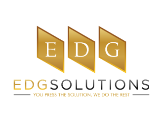 Edg Solutions logo design by pencilhand