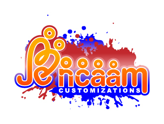 Jencaam logo design by GETT