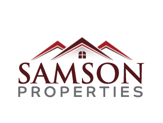 Samson Properties logo design by AamirKhan