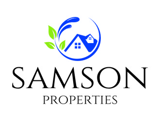 Samson Properties logo design by jetzu