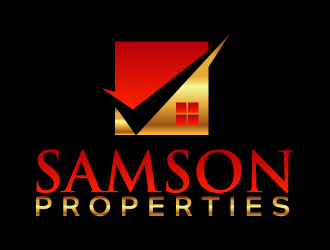 Samson Properties logo design by AamirKhan