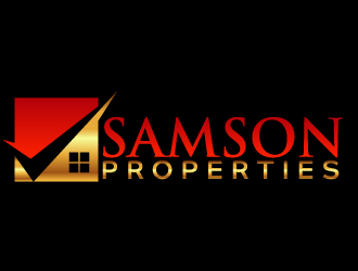 Samson Properties logo design by AamirKhan