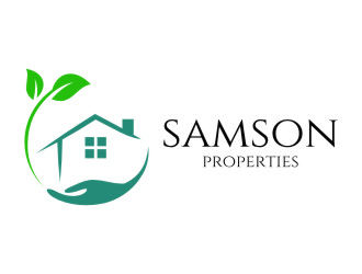 Samson Properties logo design by jetzu