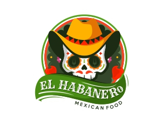 El Habanero Mexican Food  logo design by forevera