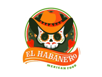 El Habanero Mexican Food  logo design by forevera